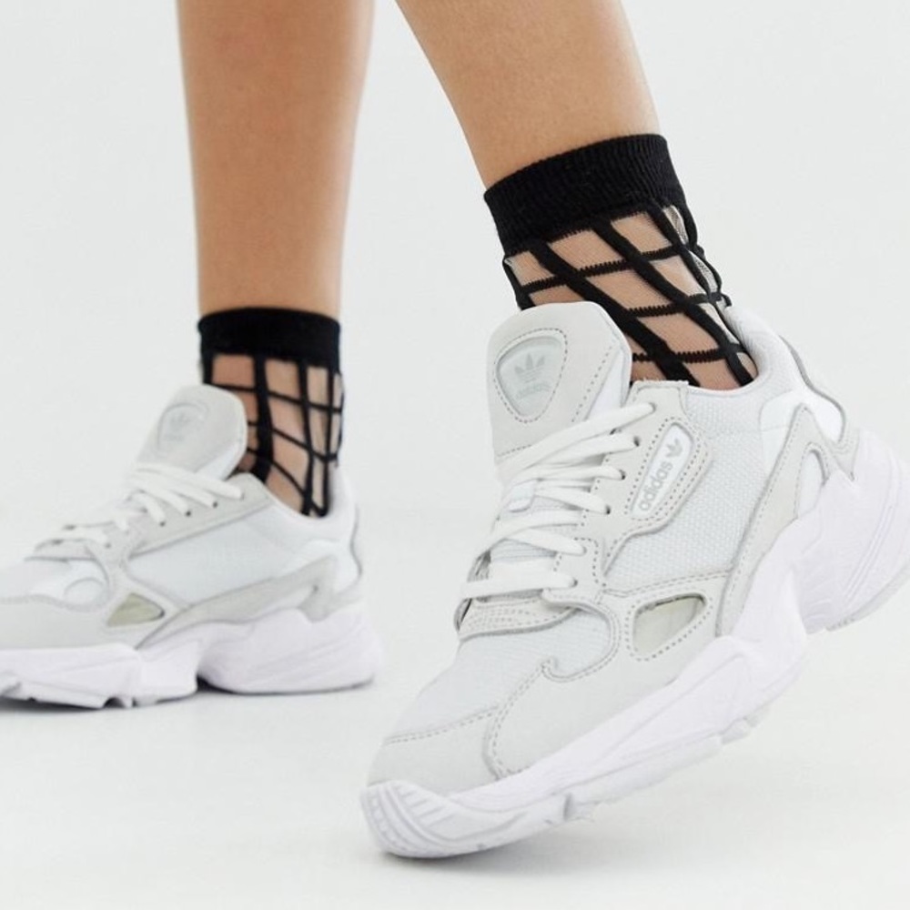 Adidas Falcon Triple White